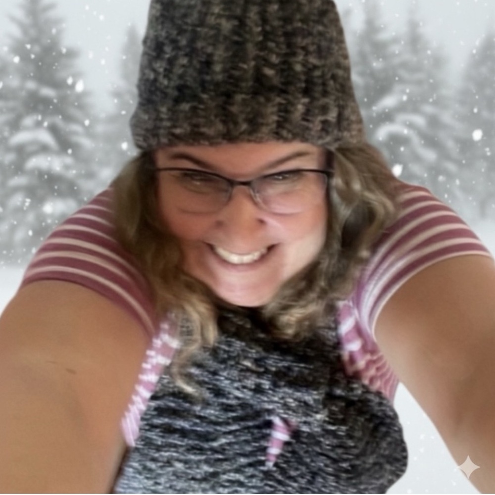 Handmade Knit Beanie Scarf Set Black Gray Teal Mauve Hat Coord Set Winter Gifts - Picture 1 of 16
